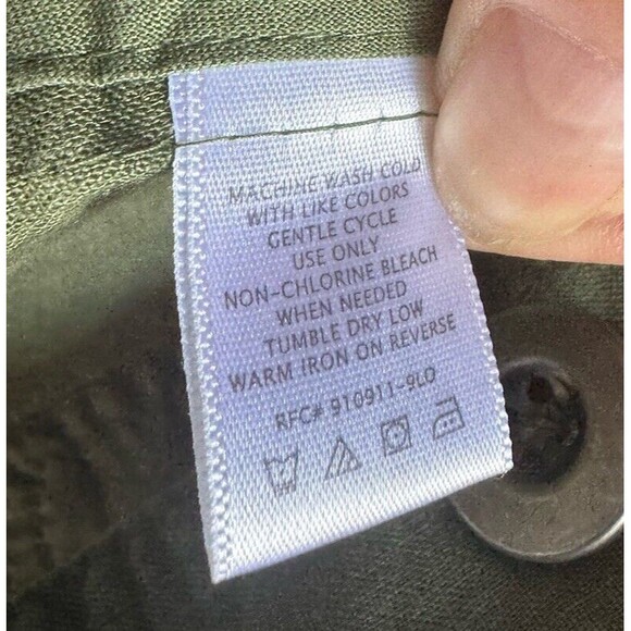 George Military Style Jacket‎ Linen /Cotton Women’s Size 16 Lightweight - Picture 11 of 14